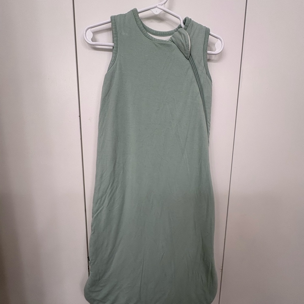 Kyte BABY Sleeveless Mint Dress